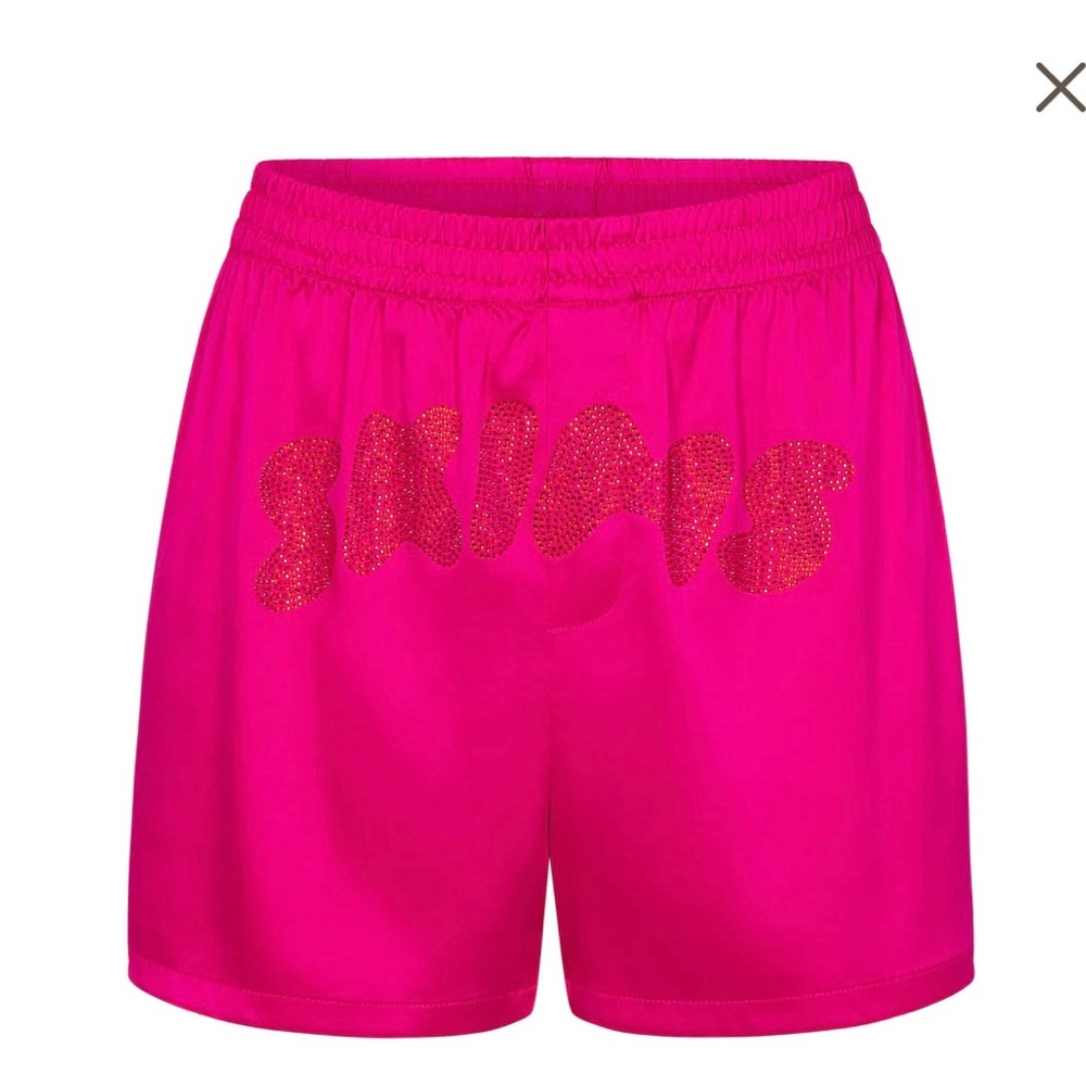 Skims Woven Shine Boxer Short